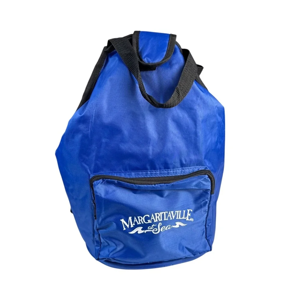 Margaritaville at Sea Blue Nylon Insulated Cooler Bag Beach Travel B72Q‎